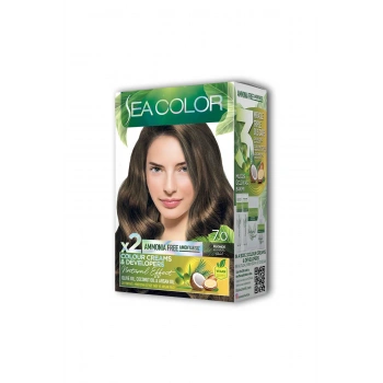 2 Tüp Krem Saç Boyası Seti Kumral No:7.0 (599)