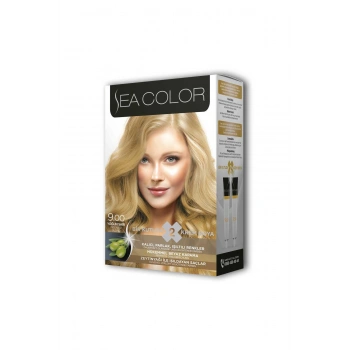 2 Tüp Krem Saç Boyası Seti Yoğun Sarı No:9.00 (599)