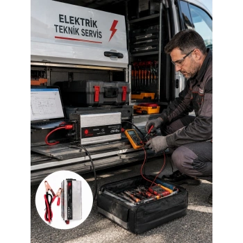 2000w Yüksek Güçlü Araç İnvertörü Priz Çıkışlı Elektrik Dönüştürücü