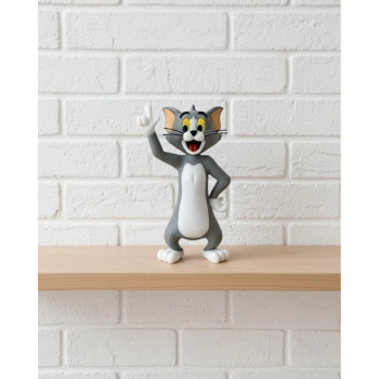 22 Cm Tom Figürü Çizgi Karakter Biblo Koleksiyonluk Dekoratif Obje