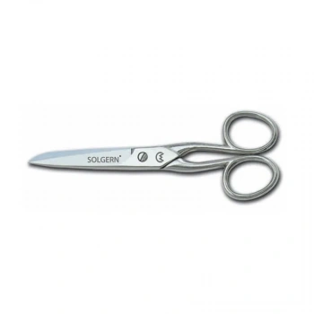 232-5 İplik Ve Kumaş Temizleme Makası No: 5 İnç / 12,70 Cm - Nikel Kaplama