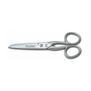 232-6 İplik Ve Kumaş Temizleme Makası No: 6 İnç / 15,24 Cm - Nikel Kaplama