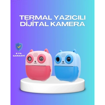 2.4 İnç Ekranlı Çocuk Fotoğraf Makinesi 6x Zoom Özellikli