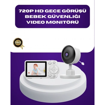 2.8 İnç Ekranlı Bebek Kamerası Gece Görüşlü Ve Sesli İletişim