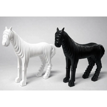 28x27 Cm Özel Tasarım Polyester At Figürü