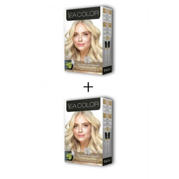 2X2 Tüp Krem Saç Boyası Seti Bebek Sarısı No:0.2 (599)