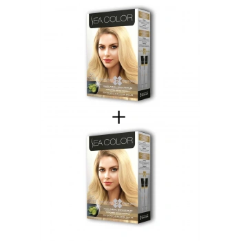 2X2 Tüp Krem Saç Boyası Seti Buğday Sarısı No:9.0 (599)