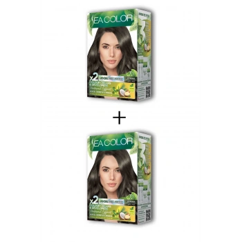 2X2 Tüp Krem Saç Boyası Seti Küllü Kumral No:7.1 (599)