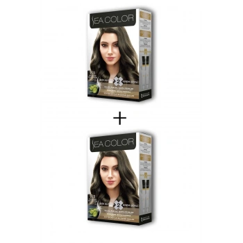 2X2 Tüp Krem Saç Boyası Seti Yoğun Açık Küllü Kumral No:8.11 (599)