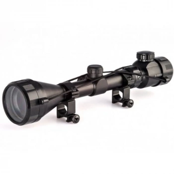 3-9x50 Zoomlu Keskin Nişancı Dürbünü Kırmızı,yeşil İşik  Çelik Gövde