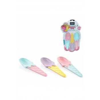 3 Adet Karnaval Dondurma Kaşığı70587 (599)