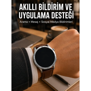 3 Kordonlu Bluetooth Görüşme Özellikli Akıllı Saat Seti