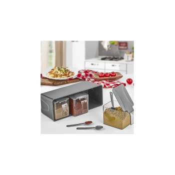 3 Lü Baharatlık Set Duvar Askılıl677 (599)