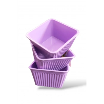 3lü Kare Çerezlik-540 (599)