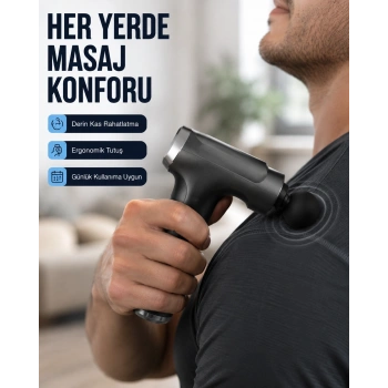 3200r/dak Güçlü Motorlu Masaj Cihazı Yeni Nesil