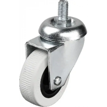 332 - 50x20 Mm Çift Bilyalı Vidalı Teker 4 Adet