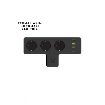 3397 Akım Korumalı Priz