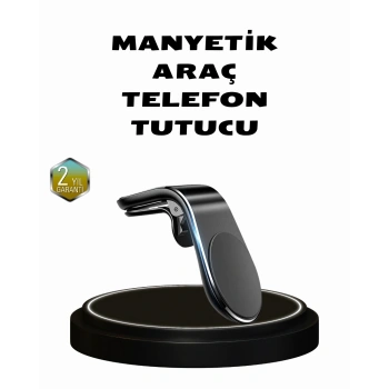 360° Dönebilen Manyetik Araç Telefon Tutucu Sarsıntısız Ve Şık Tasarımlı