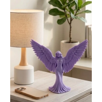 3d Melek İnsan Lila