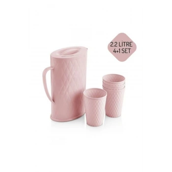 4+1 Sürahi Ve Bardak Su Seti 2.2 Lt (599)