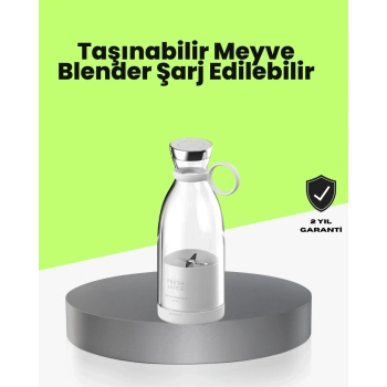4 Bıçaklı Gıda Sınıfı Paslanmaz Çelik Taşınabilir Blender