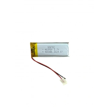 402050 3.7V 400Mah Lipolymer Pil Devreli/1.5A (599)