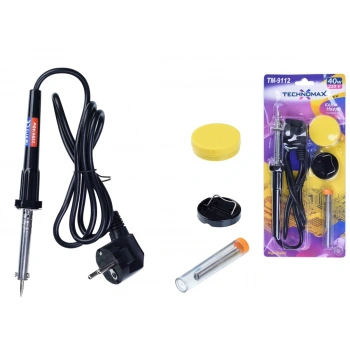 40w Pasta Ve Lehim Telli Havya Seti Tm-9112