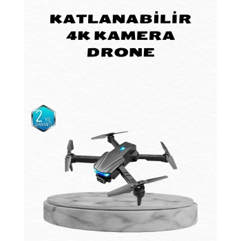 4k Kamera Özellikli Katlanabilir Drone Wi-fi Ve Yükseklik Sabitlemeli