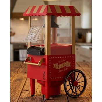 5 Dakikada Popcorn Hazırlayan Yağsız Patlatma Makinesi