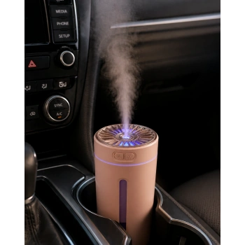 5 Esans Hediyeli Rgb Işıklı Şarjlı Hava Nemlendirici Aroma Difüzörü
