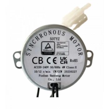 50 Tyz 10/12 Rpm Kuluçka Motoru Viyol Çevirme