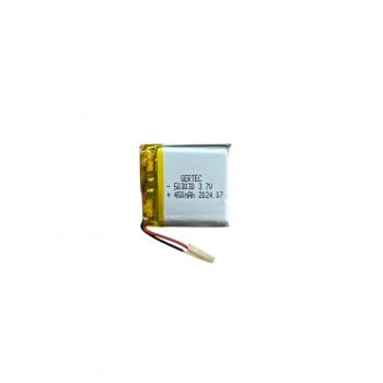 503030 3.7V 450Mah Lipolymer Pil Devreli/1.5A (599)