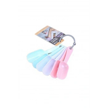 6 Lı Plastik Baharat Kaşığı (599)