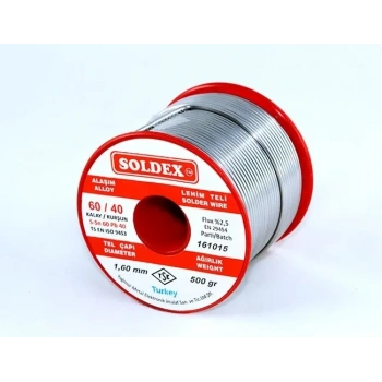 60-40 Lehim Teli 500 Gr 1.2 Mm - Sn:60 / Pb:40