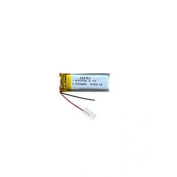 601539 3.7V 300 Mah Lipolymer Pil Devreli/1.5A (599)