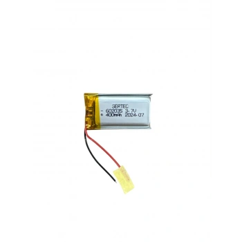 602035 3.7V 400Mah Lipolymer Pil (Devreli/1.5A) (599)