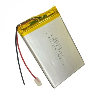 606090 3.7V 4500Mah Lipolymer Pil Devreli/1.5A (599)