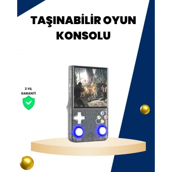 64gb Retro Oyun Konsolu 10.000 Oyunlu Taşınabilir El Konsolu