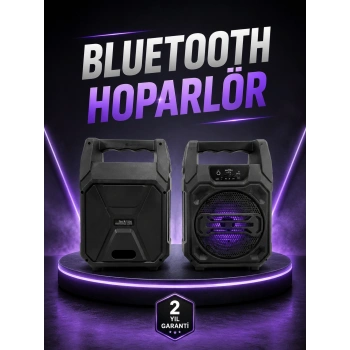 6.5 İnç Kablosuz Hoparlör Bluetooth Bağlantılı Yüksek Ses