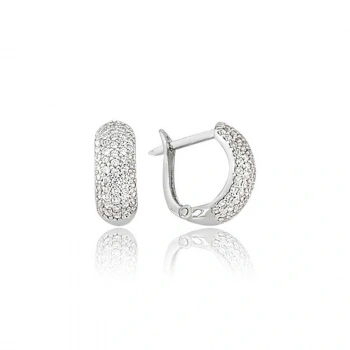 925 Ayar Gümüş Tamtur Küpe EA0710018 (599599)