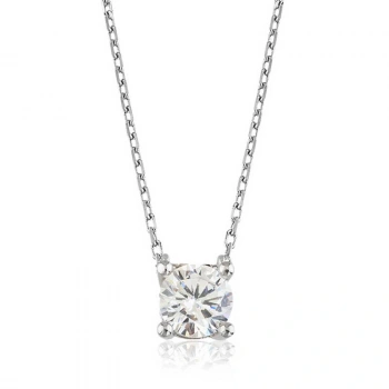 925 Ayar Gümüş Tek Taş Kadın Gümüş Kolye PT2610396 (599599)