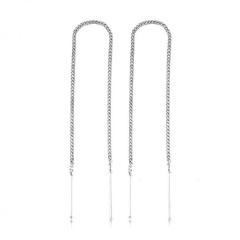 925 Ayar Gümüş Zincirli Küpe EA1160039 (599599)