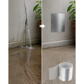 96mm Geniş Tamir Bandı 2 Metre Çatı Boru Balkon Sızdırmaz Onarım Bandı