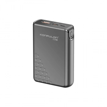 A6Q 22.5w Usb 3.0 Ve 20w Type-c Çıkışlı 10.000 Mah Pd Powerbank - Siyah