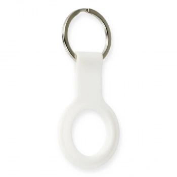 Airtag Silikon Kılıf - Beyaz