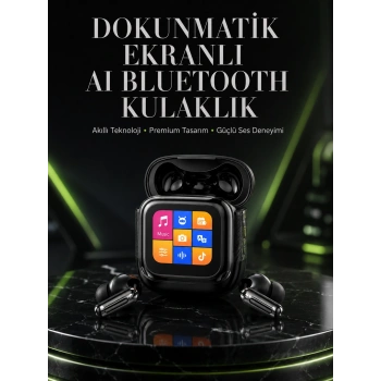 Akıllı Dokunmatik Kontrol Aı Özellikli Bluetooth Kulaklık