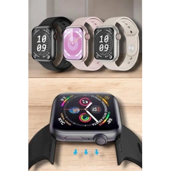 Akıllı Saat Adım Sayar, Kalp Atışı İzleme Dokunmatik Bluetooth Bağlantılı