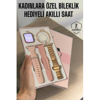 Akıllı Saat Adımsayar, Nabız Takibi Ve Gps Destekli Kadınlara Özel