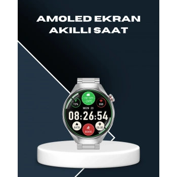 Akıllı Saat Bluetooth Görüşme Destekli – Spor, Sağlık Ve Bildirim Özellikli