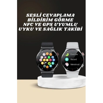 Akıllı Saat Çoklu Kordon Seçeneği Amoled Ekran Çok Fonksiyonlu Bluetooth Bağlantılı